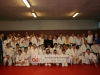 le groupe des judokas sur tatamis