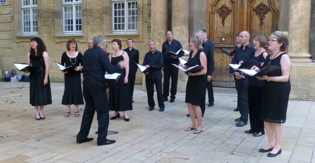 Musique dans la rue Bath Choir