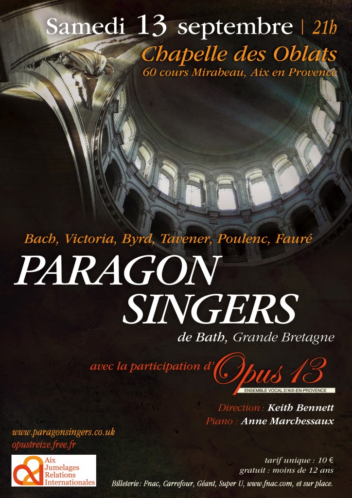 Paragon singers Bath