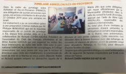 Article sur le voyage à ashkelon en octobre 2019