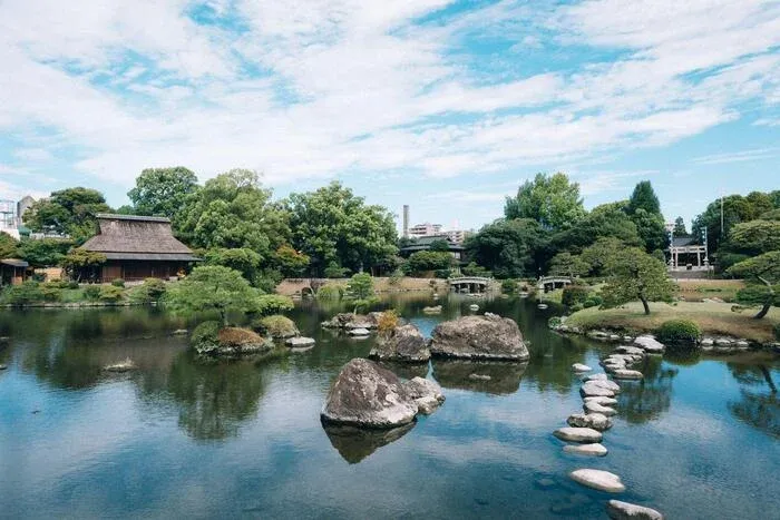 Jardin Suizenji Jojuen à Kumamoto - Aix Jumelages
