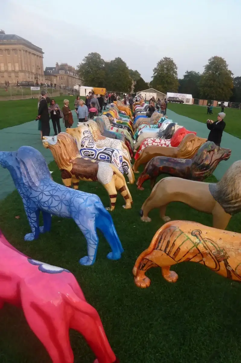 Manifestation à Bath avec la Délégation d'Aix - Aix Jumelage
