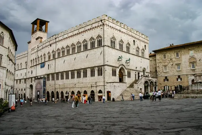 Palazzo dei Priori à Pérouse - Aix Jumelage