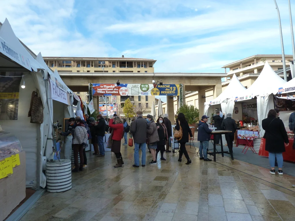 Edition 2021 du Marché International des Villes Jumelles - Association Aix Jumelages